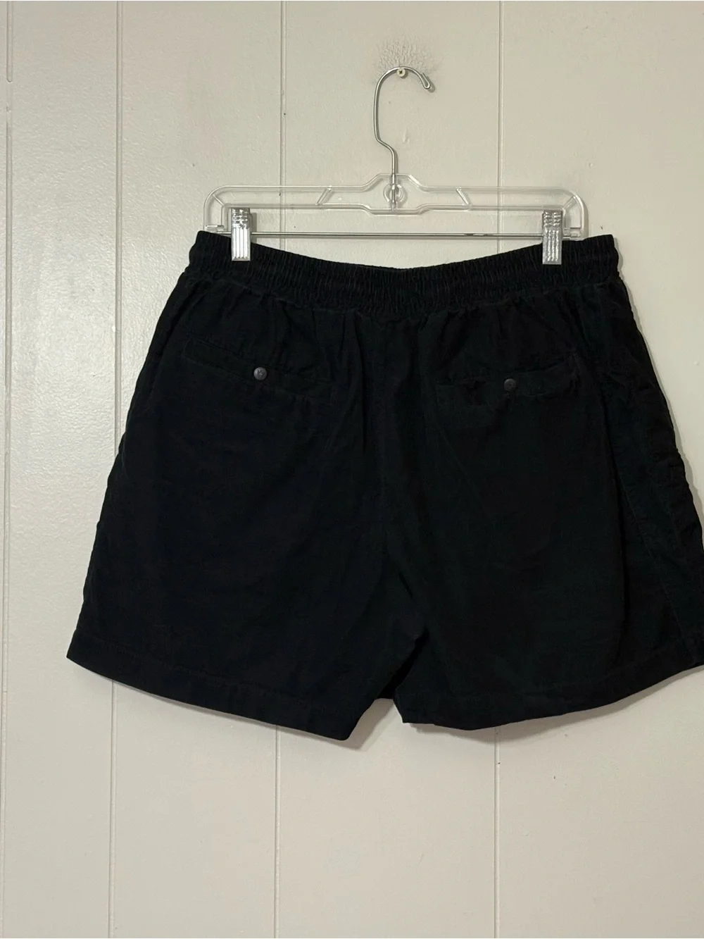 YoungLA Corduroy Lounge Shorts Black Size Large Men’s Relaxed Fit Streetwear Gym